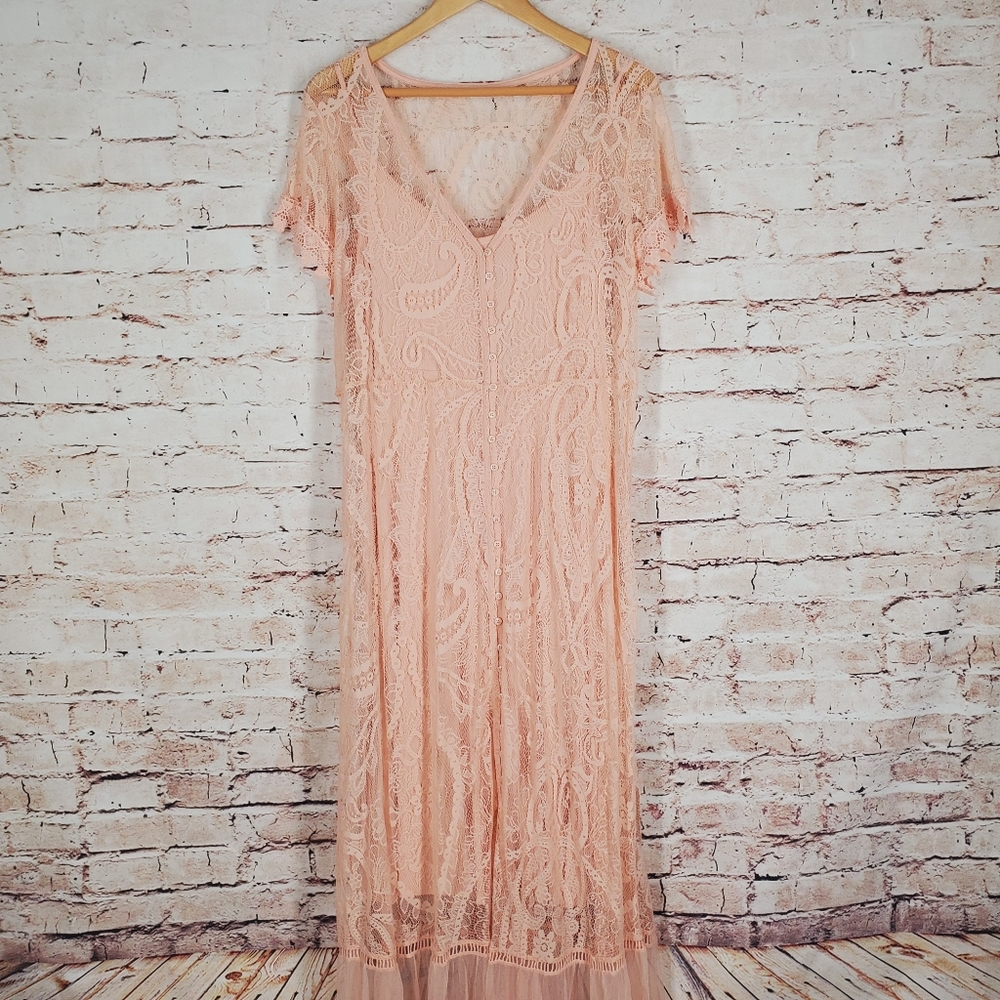 Torrid Lace Maxi Dress - Picture 2 of 6